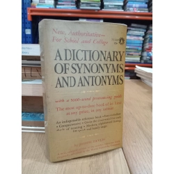 A dictionary of synonyms and antonyms - Joseph Devlin 537860