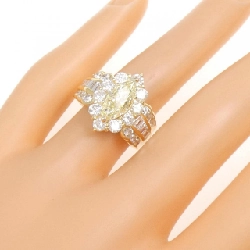 Nhẫn kim cương K18YG 1.622CT 670350