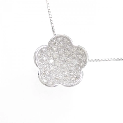 K18WG Hoa Đá Kim Cương Dây Chuyền 0.96CT - Hàng hiệu Chính hãng 863803