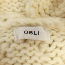 【Mã giảm giá】Obli OBLI Áo len 634582