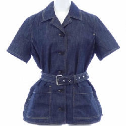 クリスチャンディオール CHRISTIAN DIOR 152V42A3440 Áo khoác denim - Hàng hiệu Authentic