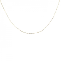 K18YG Dây chuyền bóng - Hàng hiệu Authentic