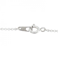 K18WG Hoa Hồng Kim Cương Dây Chuyền 0.60CT - Hàng hiệu Chính hãng 865446