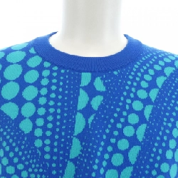 Louis Vuitton LOUIS VUITTON LV×YK Áo len cổ tròn toàn bộ hình bí ngô HON38WJL4 Yayoi Kusama - Hàng hiệu Chính hãng 893181