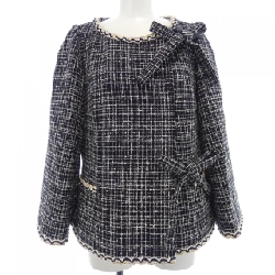 Jacket không cổ CHANEL LOOK35 P78887V68997