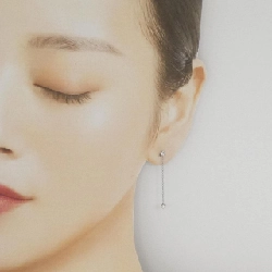 K18WG Bông tai kim cương 0.20CT - Hàng hiệu Chính hãng 869451