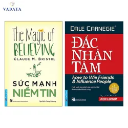 Sách - Combo 2 Cuốn Sức Mạnh Niềm Tin Và Đắc Nhân Tâm - Trí Việt - NENA2509 Blogmeo21025