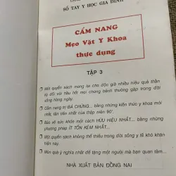 CẨM NANG MẸO VẶT Y KHOA THỰC DỤNG 571806