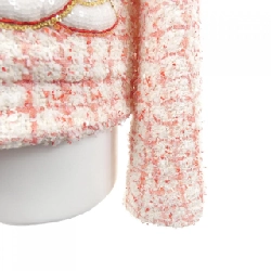 CHANEL LOOK39 P76716V65900 Áo khoác không cổ - Hàng hiệu Chính hãng 818147