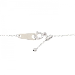 K18/PT/K18WG Dây chuyền kim cương lá 0.13CT - Hàng hiệu chính hãng 860675