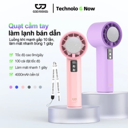 Xem ngay 【Tặng quà/bảo hành một năm】GOOJODOQ GFS006 4000mAh Turbo Jet Mini Fan