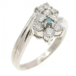 Nhẫn kim cương hoa PT900 0.50CT