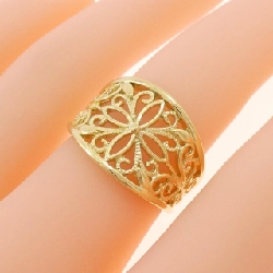 Nhẫn hoa K18YG 670540