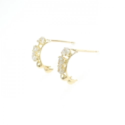 K18YG Bông tai Cubic - Hàng hiệu Chính hãng 868225