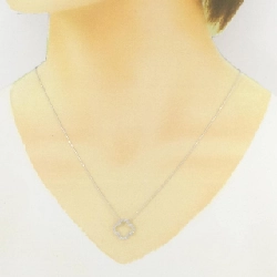 K18WG Dây chuyền kim cương 0.17CT - Hàng hiệu Chính hãng 861016