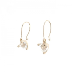 Bông tai đá thạch anh 2.00CT - Hàng hiệu Authentic 844939