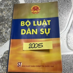 [luật] Bộ luật dân sự năm 2005