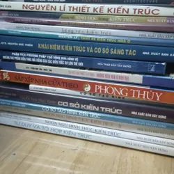 Lô 16 cuốn sách KIẾN TRÚC