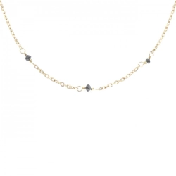 K10YG Dây chuyền kim cương - Hàng hiệu Authentic