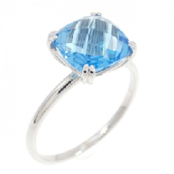 Nhẫn Blue Topaz K18WG 3.00CT