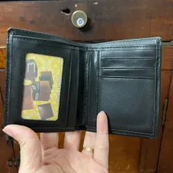 Ví nam nhỏ da bò thật 993348