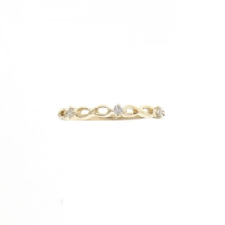 K10YG Nhẫn Pinky Kim Cương - Hàng hiệu Chính hãng 849219