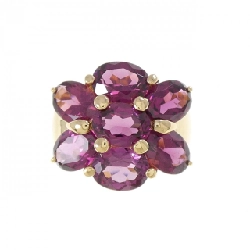 K18YG Garnet Ring - Hàng hiệu Authentic 847456