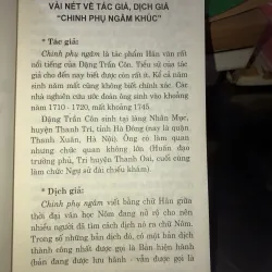 Chinh phụ ngâm khúc và hai bản dịch Nôm - Đặng Trần Côn 1001148
