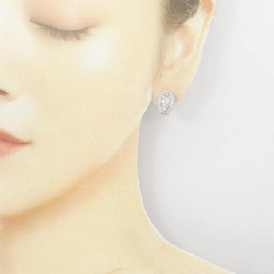 Bông tai/Khuyên tai kim cương 750WG 0.46CT - Hàng hiệu Chính hãng 870658