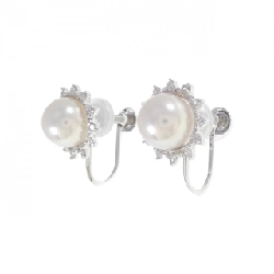 Bông tai ngọc trai Akoya K14WG 6.4mm - Hàng hiệu chính hãng 870078