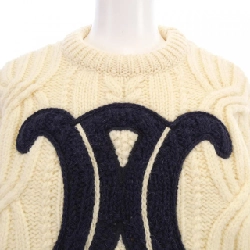 Celine CELINE Trionf 2AH87050V Áo len - Hàng hiệu Chính hãng 810316