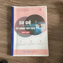 50 đề tốt nghiệp thpt toán, bám sát đề thi thật (chưa có đáp án)