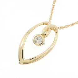 Dây chuyền kim cương K18YG 0.10CT - Hàng hiệu chính hãng 866106