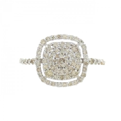 Nhẫn kim cương K18WG 0.40CT 671175