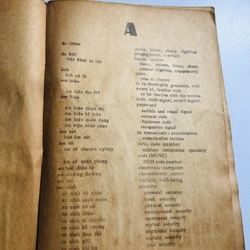 TỪ ĐIỂN QUÂN SỰ VIỆT – MỸ 1971 552523