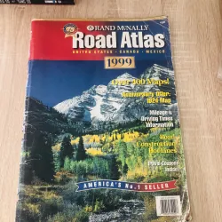 📍 Atlas đường bộ Mỹ – Canada – Mexico (1999)
