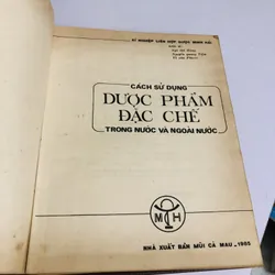 DƯỢC PHẨM ĐẶC CHẾ TRONG NƯỚC VÀ NGOÀI NƯỚC  604744