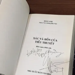 Xác và hồn của tiểu thuyết - Hoài Anh 1013560