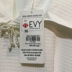 Váy đi tiệc EVy size M màu trắng chính hãng còn nguyên tag mác 784702