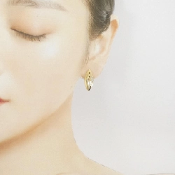 K18YG Bông tai kim cương 0.06CT - Hàng hiệu Chính hãng 865768