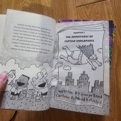 Combo 5q The adventures of captain underpants không trùng như hình 
90k 479289