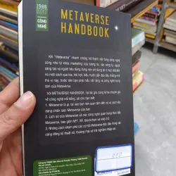 sách Metaverse Handbook - Quharrison Terry - Scott Keeney (B1) 701553