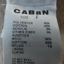 CABaN 39-07-41-07001 Áo vest 634386
