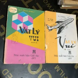 Vật lí vui, trọn bộ 2 tập, in năm 1977