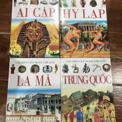 Các nền văn minh thế giới đủ 4 cuốn 