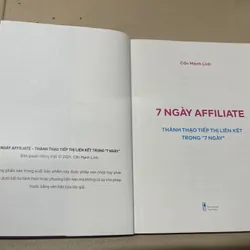 7 ngày Affiliate – Thành thạo tiếp thị liên kết trong 7 ngày  (c43) 675060