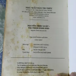 Nguyễn Triệu Luật tác phẩm đăng báo - Nguyễn Triệu Căn 751460