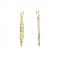 K18YG Khuyên tai - Hàng hiệu Chính hãng 868527