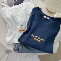 ÁO THUN PHÔNG NỮ UNESEX 3158 CHẤT LIỆU COTTON FORM RỘNG DẤU QUẦN 780957