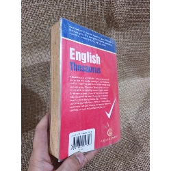 English Thesaurus mới 80% ố (Từ điển) HLSC2404 1028326